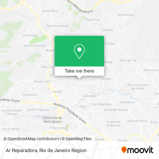 Mapa Ar Reparadora