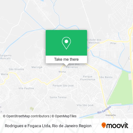 Mapa Rodrigues e Fogaca Ltda