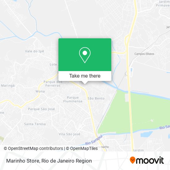 Marinho Store map