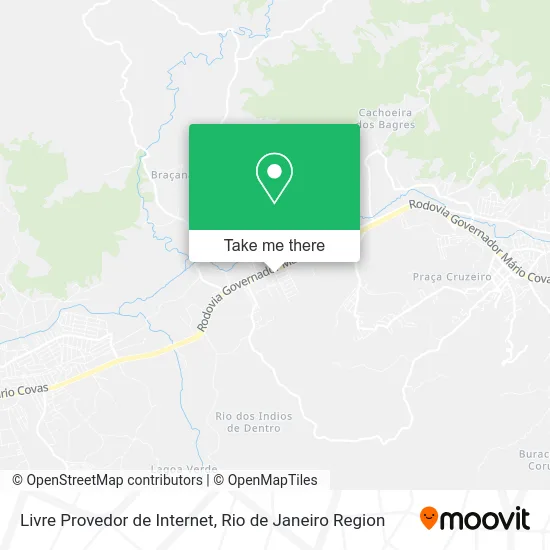 Livre Provedor de Internet map