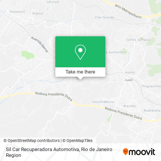 Sil Car Recuperadora Automotiva map