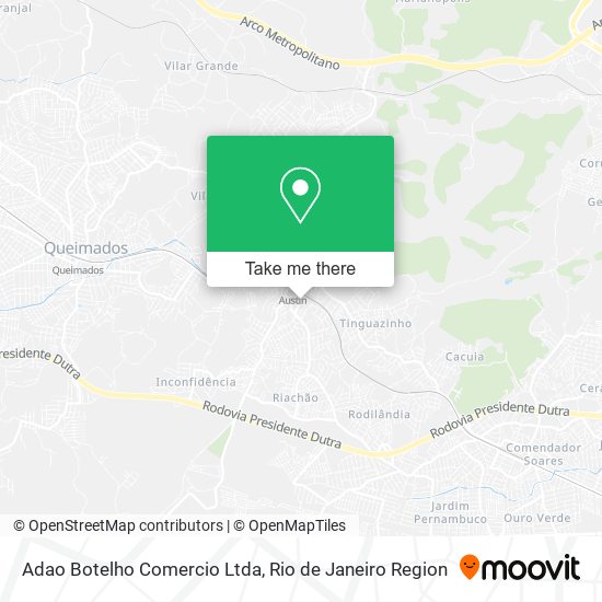 Adao Botelho Comercio Ltda map