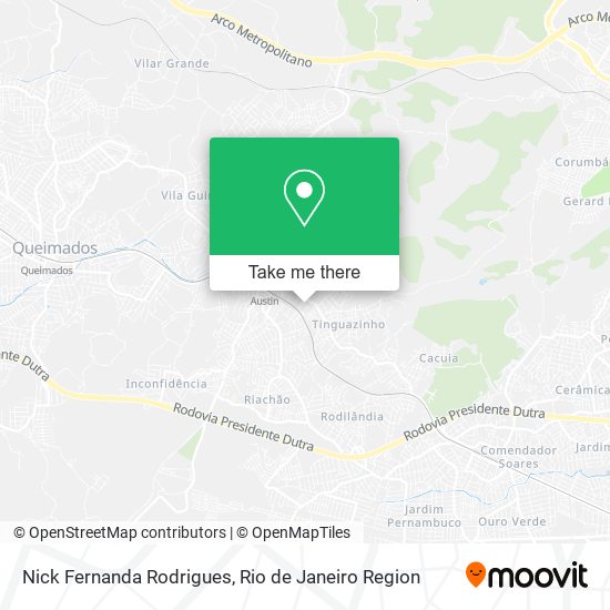 Nick Fernanda Rodrigues map