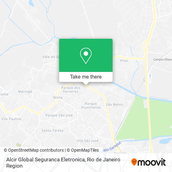 Alcir Global Seguranca Eletronica map