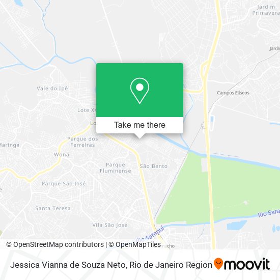 Jessica Vianna de Souza Neto map