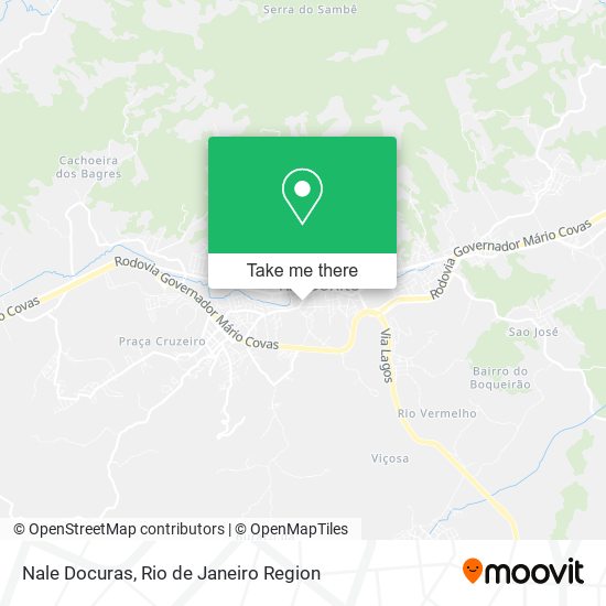 Nale Docuras map