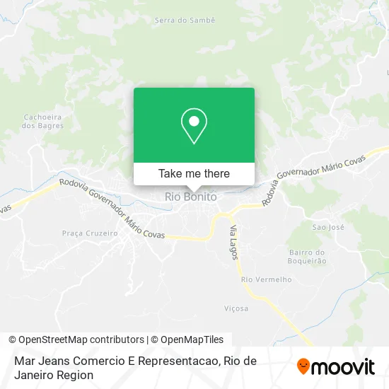 Mar Jeans Comercio E Representacao map