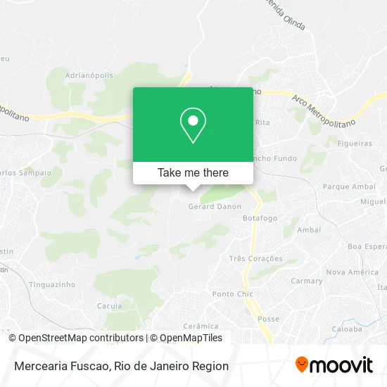 Mercearia Fuscao map