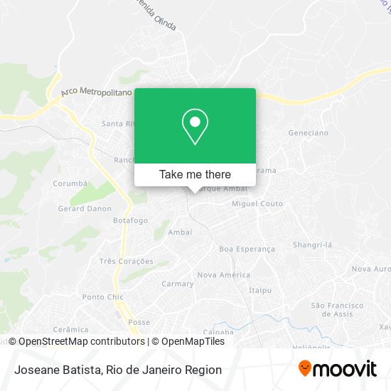 Joseane Batista map