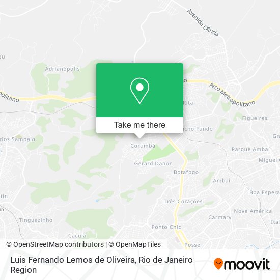 Luis Fernando Lemos de Oliveira map