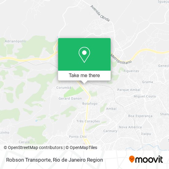 Robson Transporte map