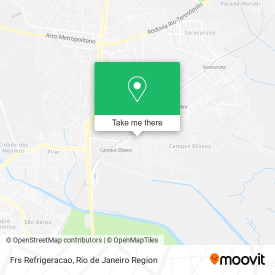 Mapa Frs Refrigeracao