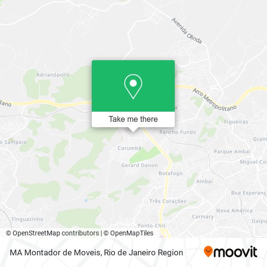 MA Montador de Moveis map