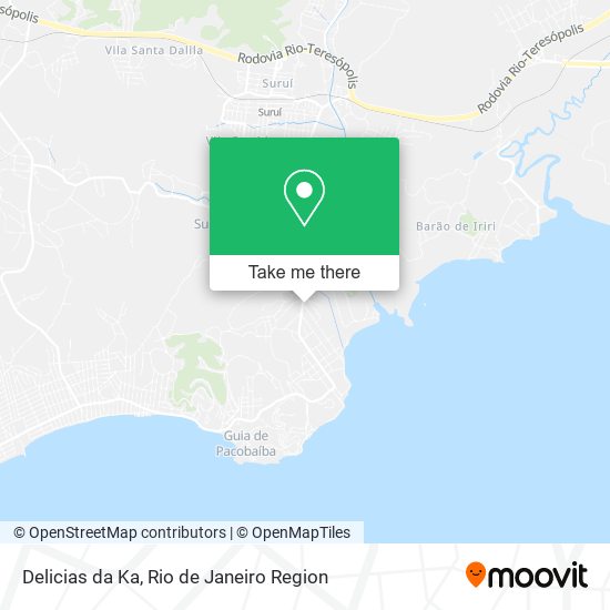 Delicias da Ka map