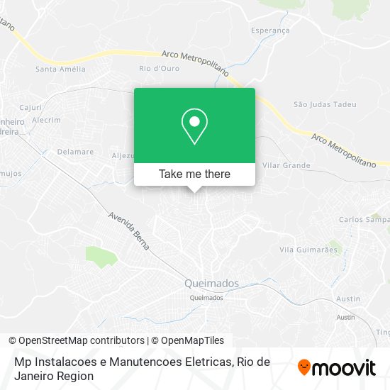 Mp Instalacoes e Manutencoes Eletricas map