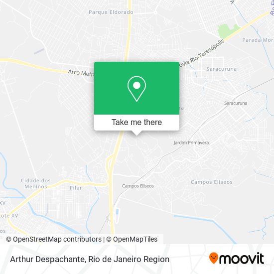 Arthur Despachante map