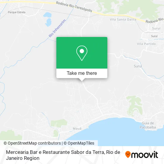 Mercearia Bar e Restaurante Sabor da Terra map