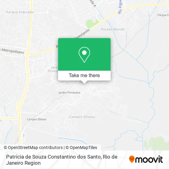 Patricia de Souza Constantino dos Santo map