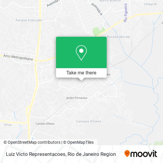 Luiz Victo Representacoes map