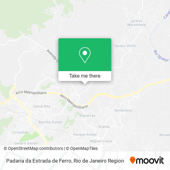 Padaria da Estrada de Ferro map