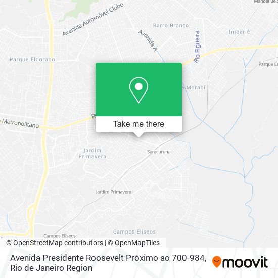 Avenida Presidente Roosevelt Próximo ao 700-984 map