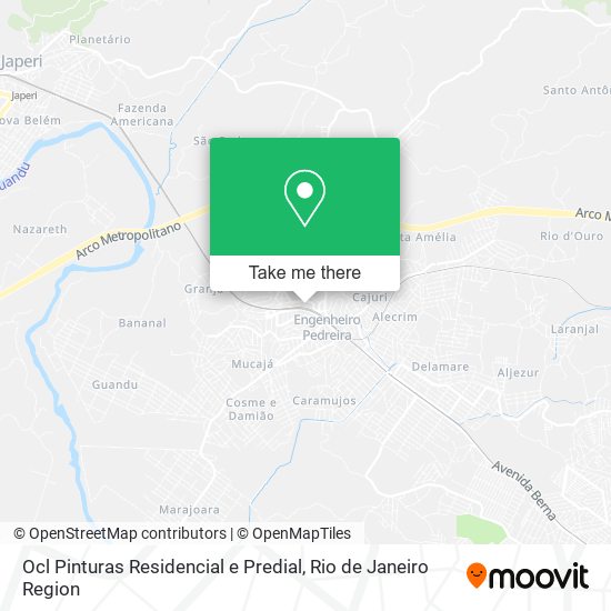 Mapa Ocl Pinturas Residencial e Predial