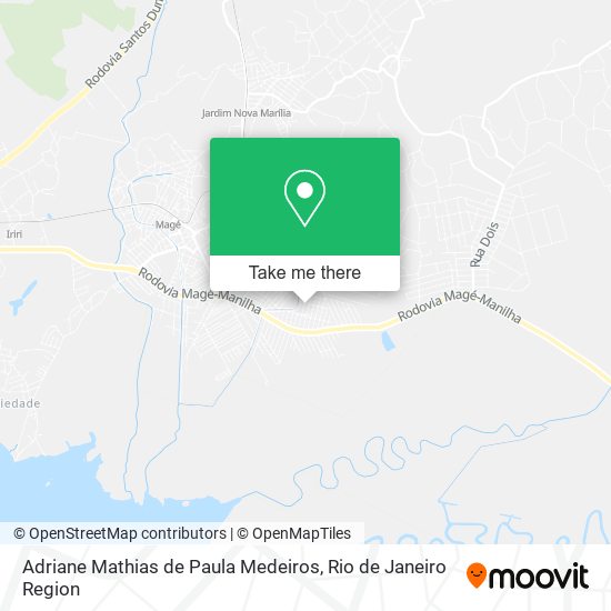 Adriane Mathias de Paula Medeiros map