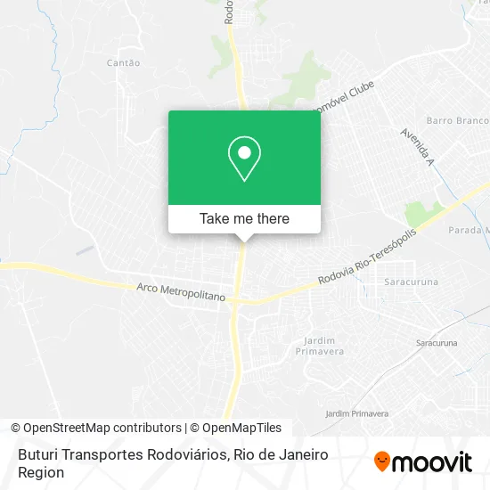 Buturi Transportes Rodoviários map