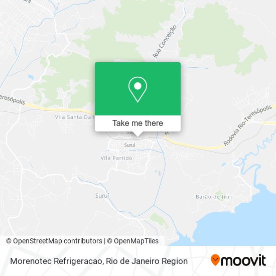 Morenotec Refrigeracao map