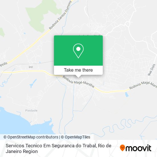 Mapa Servicos Tecnico Em Seguranca do Trabal