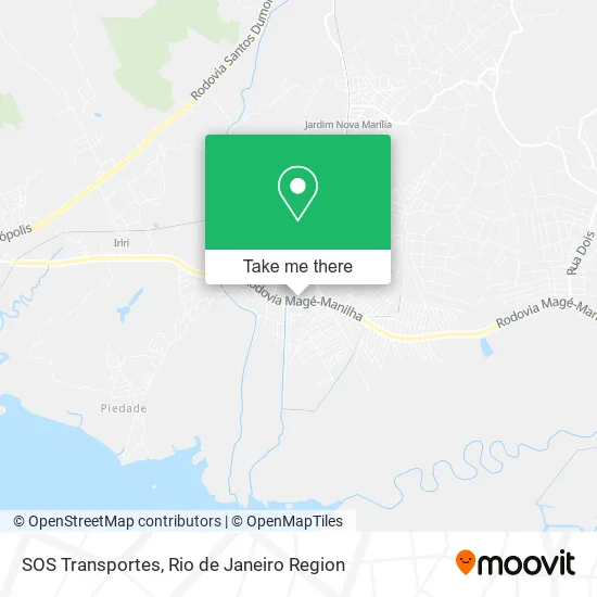 SOS Transportes map