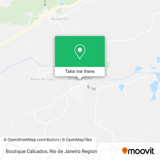 Boutique Calcados map