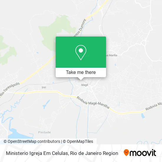 Ministerio Igreja Em Celulas map