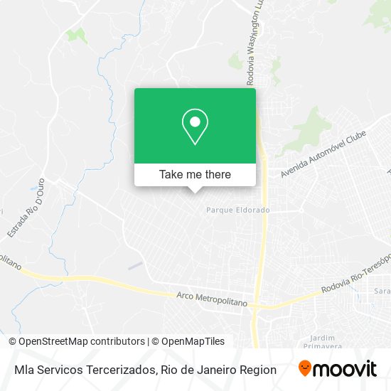 Mla Servicos Tercerizados map