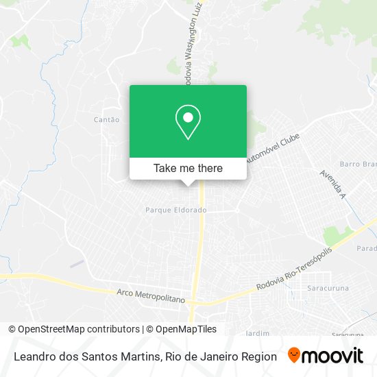 Mapa Leandro dos Santos Martins