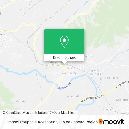 Girassol Roupas e Acessorios map