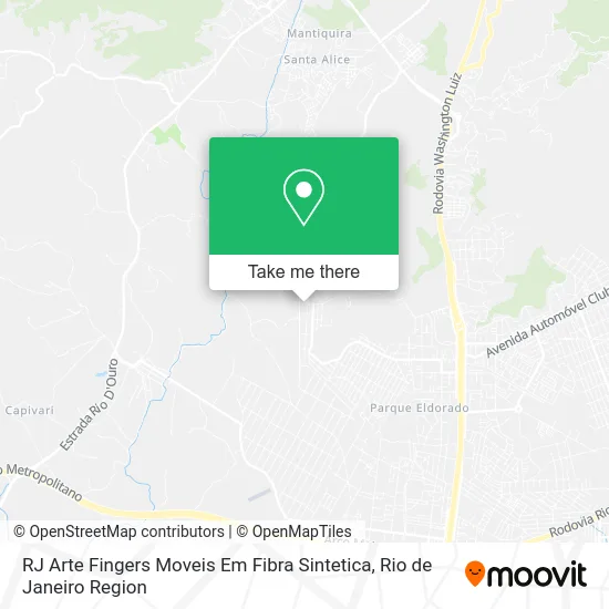 RJ Arte Fingers Moveis Em Fibra Sintetica map
