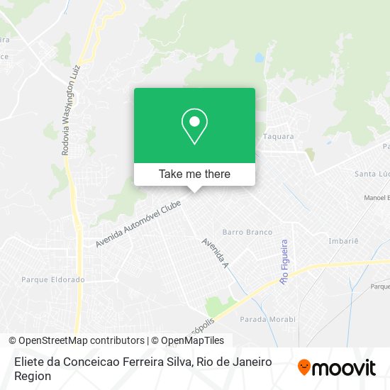 Eliete da Conceicao Ferreira Silva map