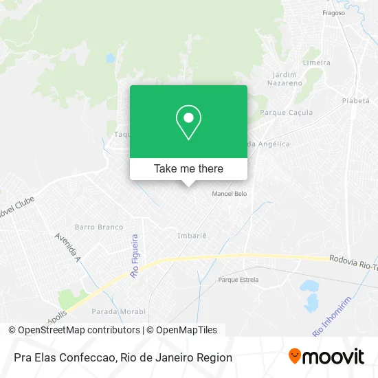 Pra Elas Confeccao map