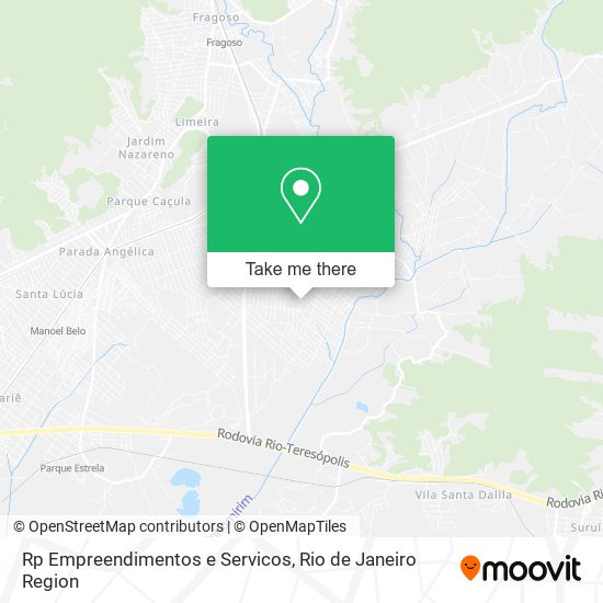 Rp Empreendimentos e Servicos map