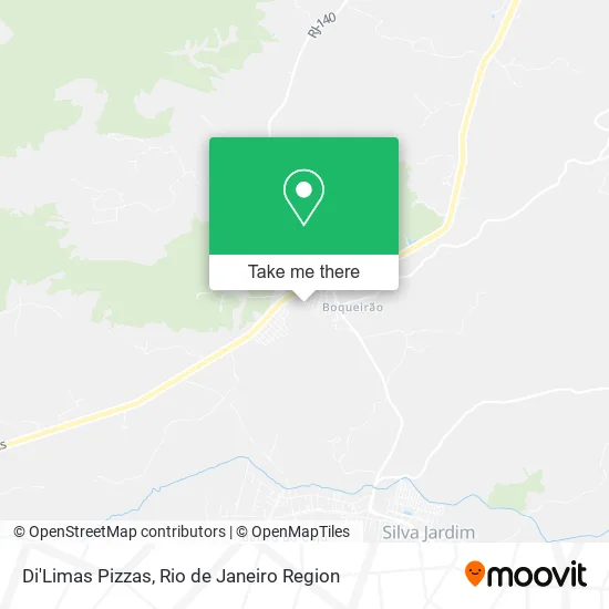 Di'Limas Pizzas map