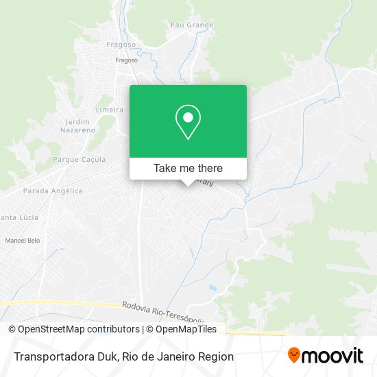 Mapa Transportadora Duk