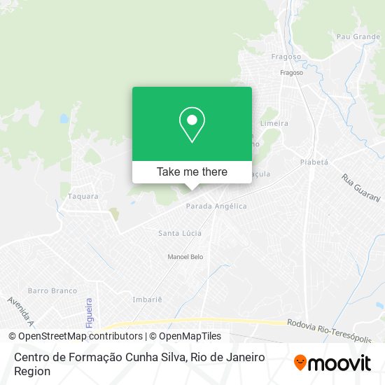 Centro de Formação Cunha Silva map