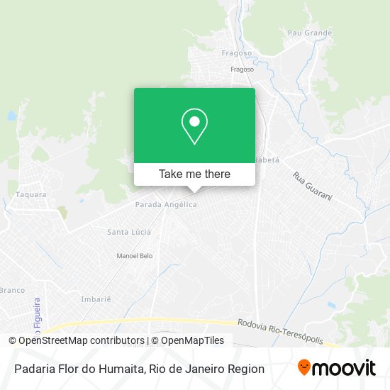 Padaria Flor do Humaita map