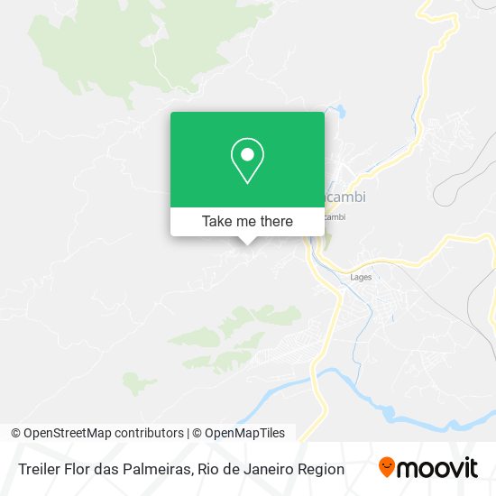 Mapa Treiler Flor das Palmeiras