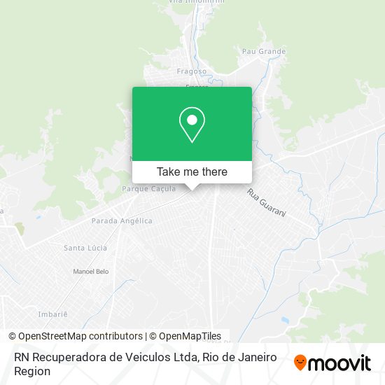 RN Recuperadora de Veiculos Ltda map