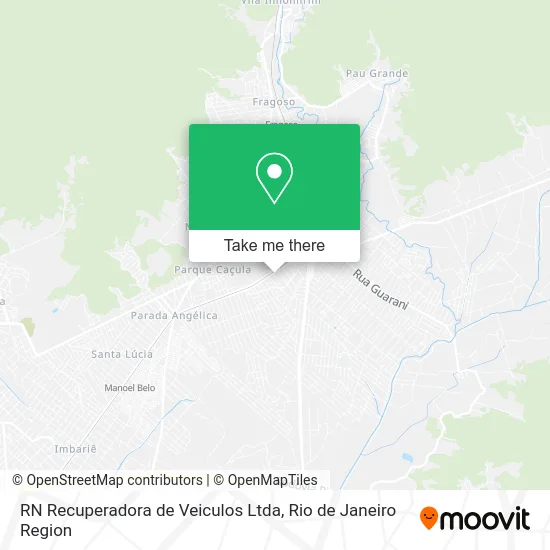RN Recuperadora de Veiculos Ltda map