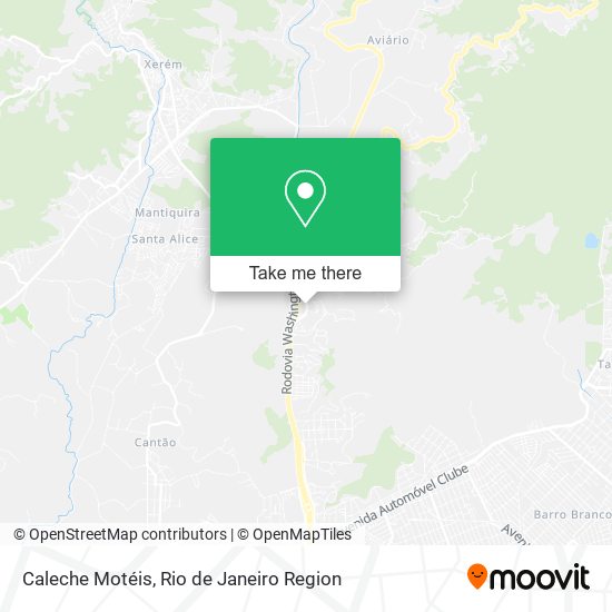 Caleche Motéis map