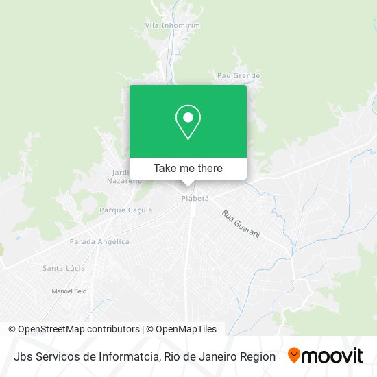 Mapa Jbs Servicos de Informatcia