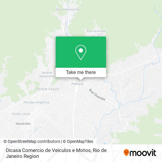 Mapa Dicasa Comercio de Veiculos e Motos